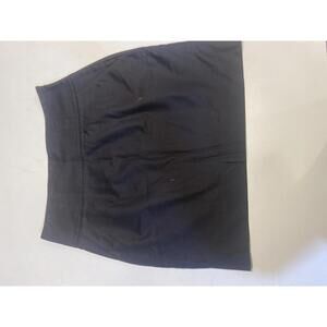 Burberry Black Short Cotton Skirt - Size 10